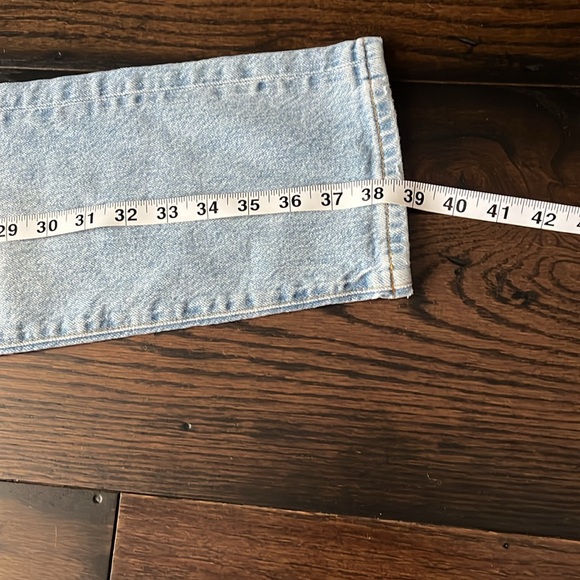 Good American Sz 4/27 High Waisted, Straight Leg Light Wash Denim Jeans - Picture 11 of 15